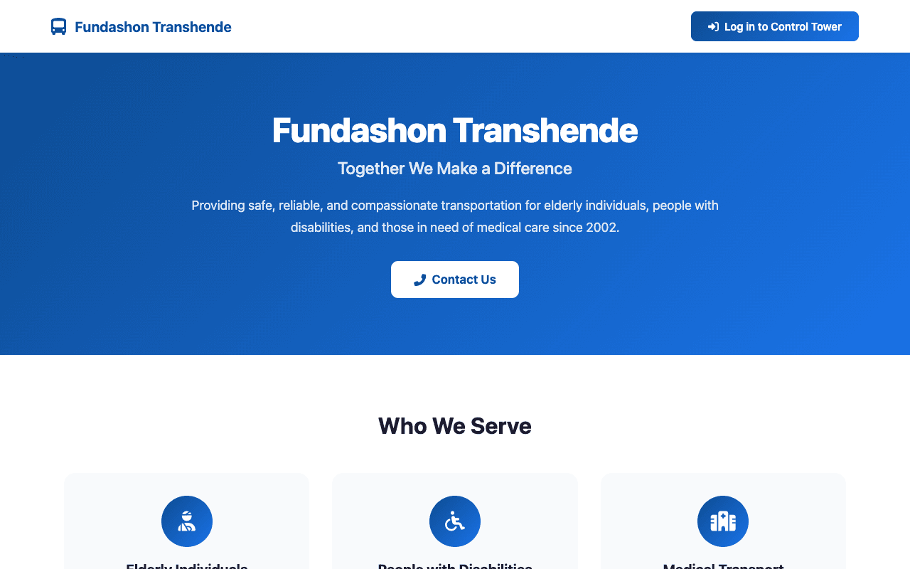 Screenshot of Transhende by Creanovaty